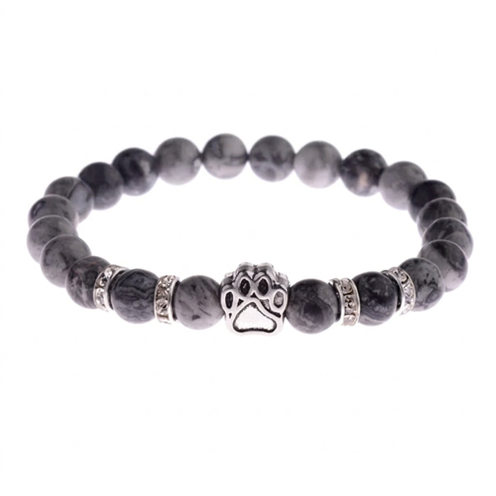 Armband – Grå marmor