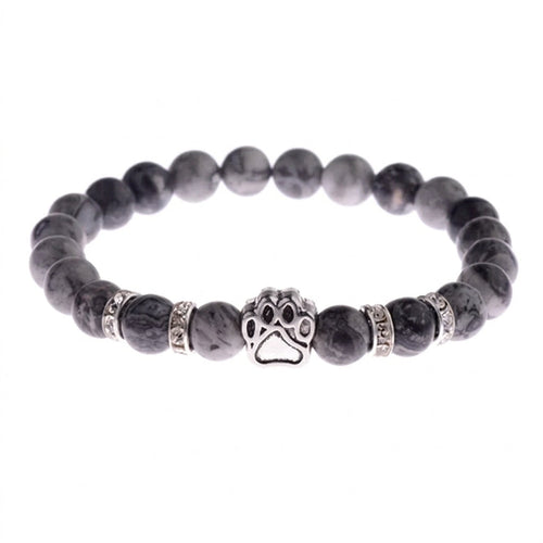 Armband – Grå marmor